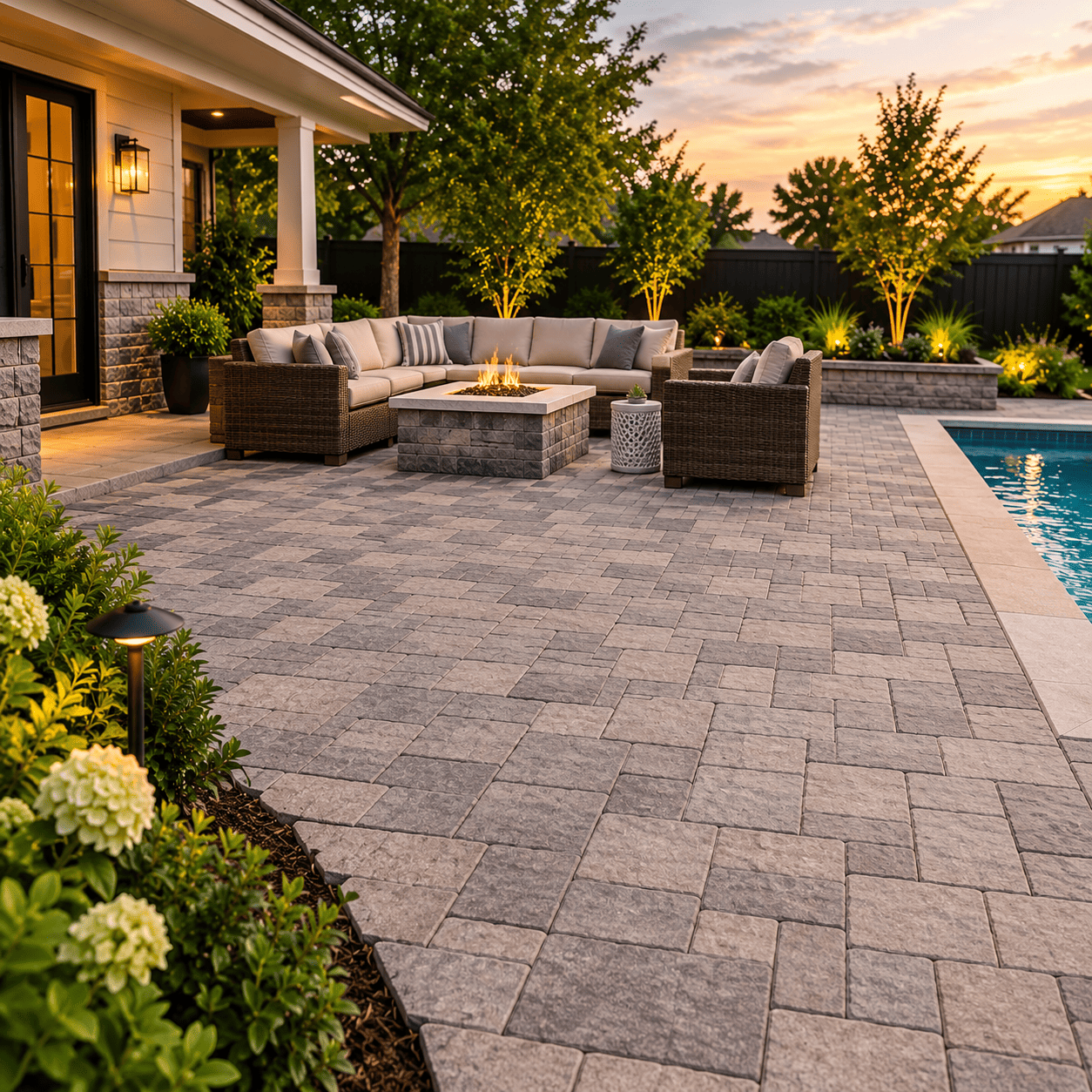 Paver Patio Installation